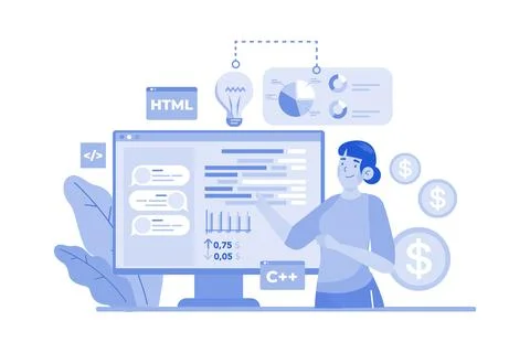 Project Presentation Regarding Development 库存插图