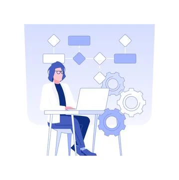 Project requirements isolated concept vector illustration. Ilustración de archivo