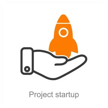 Project startup Stock Illustration