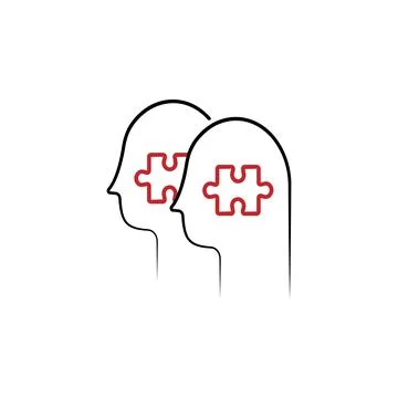 Project team 2 colored hand drawn icon. Team colored element illustration Stock Illustration