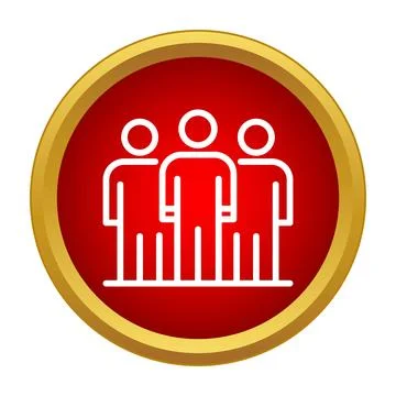 Project team group community cooperation unity icon Stockillustratie