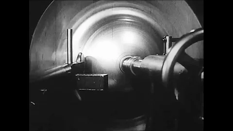Project Vanguard and Explorer 1, satellites, are developed, in 1958. Stock Footage 84723268