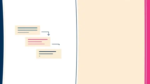 Project workflow animation Video stock 173091452