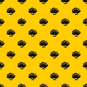 Projectile explosion pattern Stockillustratie