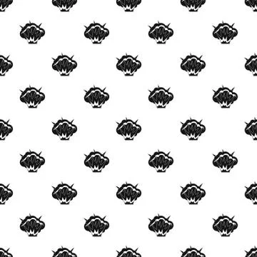 Projectile explosion pattern vector Illustrazione stock