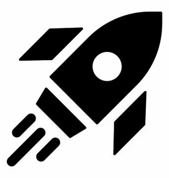 Projectile Rocket Vector Stock Illustration