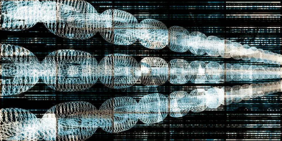 Projecting the Future Stock Illustration