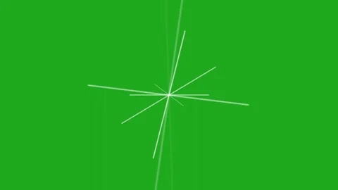 Projecting Straight Lines on Green Screen Background Stock Footage 320467814