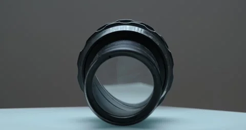 Projection anamorphic nozzle Stock Footage 186732140