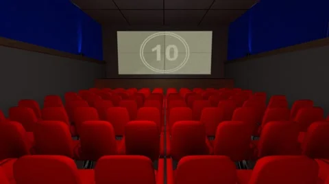 Projection in cinema Stock Footage 7747913