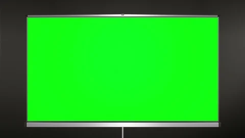 Projection cinema screen pull-down. Black Wall Background 動画素材 89886306