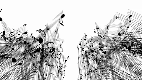 Musical Notation Stock Footage ~ Royalty Free Stock Videos | Pond5