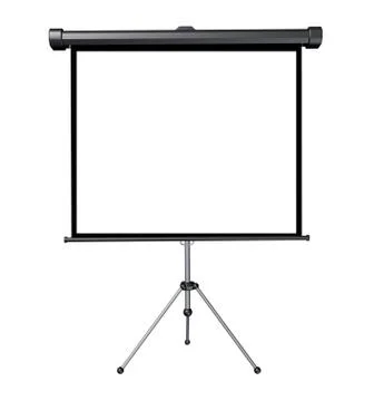 Projection screen 스톡 일러스트