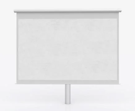 Projection screen Illustrazione stock