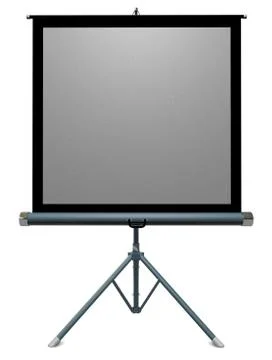 Projection screen Foto stock