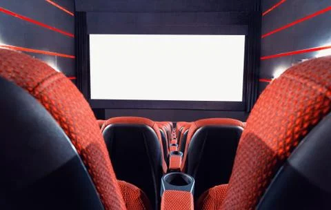 Projection screen Stock Photos