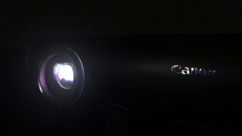 Projector 1 Stock Footage 93716831