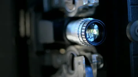 Projector 3 nolight Stock Footage 21084522