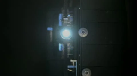 Projector 5 lowlight Stock Footage 21086609