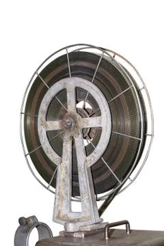 Projector films. with clipping path Stock Photos