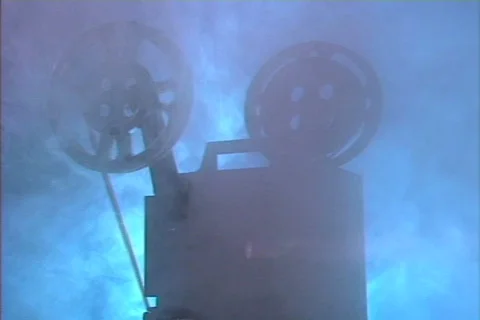 Projector in Fog Video stock 197902