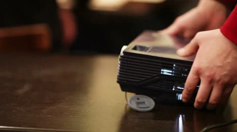 Projector Video stock 32210375