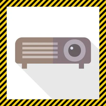 Projector icon Stock Illustration