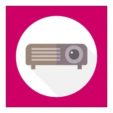 Projector icon Stock Illustration