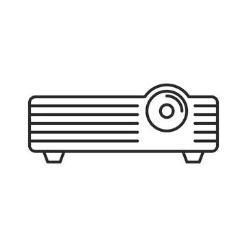 Projector icon Stockillustratie