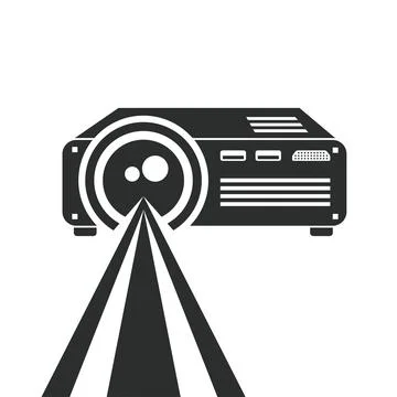 Projector icon vector illustration design 스톡 일러스트