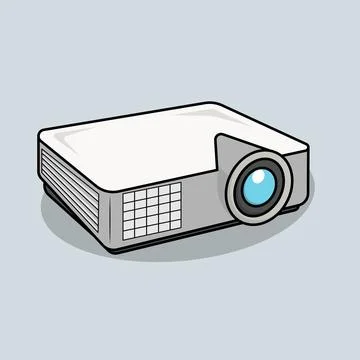 Projector Stock Illustration