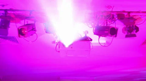 Projector image beam 库存影片 31690742