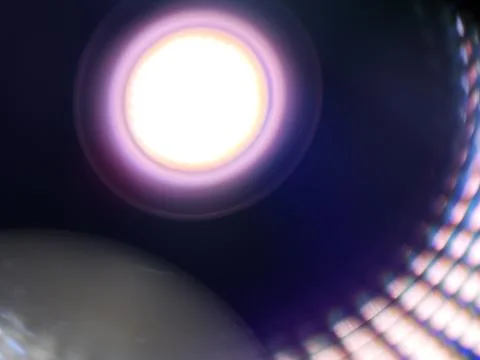 Projector leak lamp Stock Photos