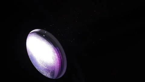 Projector Light Beam Stock Footage 319701518