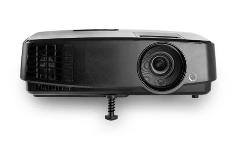 Projector multimedia black colour Stock Photos