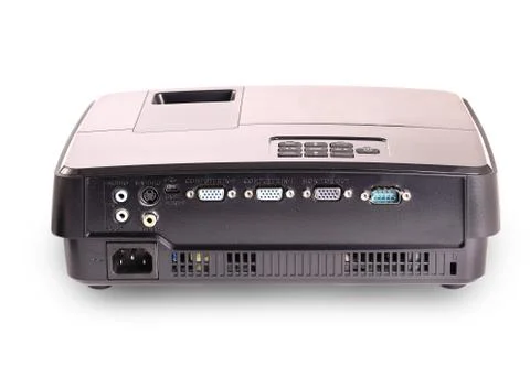 Projector multimedia black colour Stock Photos
