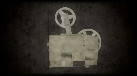 Projector old film Stock Footage 10902604