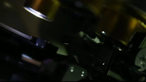 Projector part Stock Footage 11142851