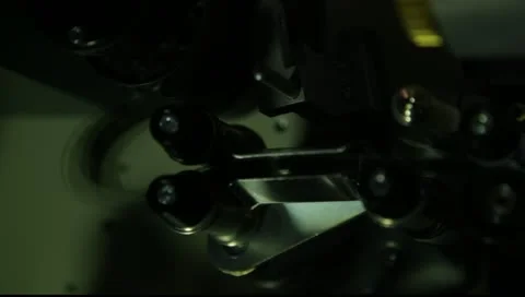 Projector part Stock Footage 11143597