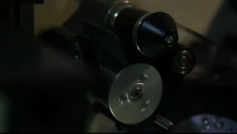 Projector part Stock Footage 11143606