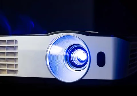 Projector for presentation Stock Photos
