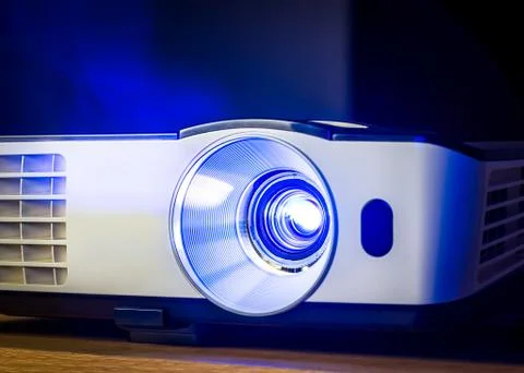 Projector for presentation Stock Photos