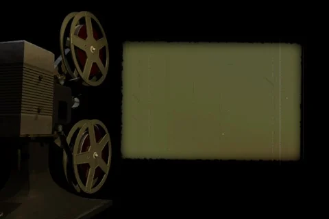 Projector Room Stock Footage 343720