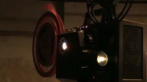 Projector Running Stock Footage 18151598