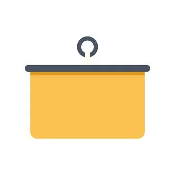 Projector screen pulling down flat icon design Stock Illustration