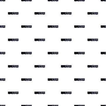 Projector seamless pattern creating modern technology background Illustrazione stock