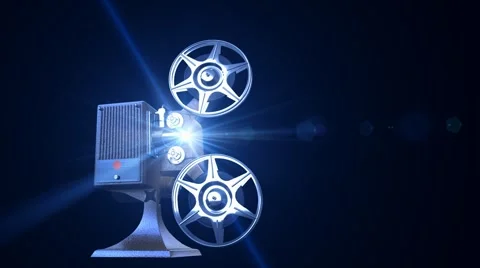 Projector show move Stock Footage 970648