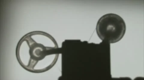PROJECTOR SILHOUETTE Stock-Footage 21914218
