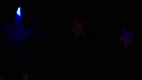 Projector starry sky Stock Footage 145678617