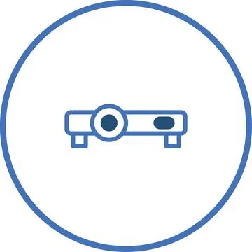 Projector vector illustration for presentation, education, and entertainmen.. イラスト素材